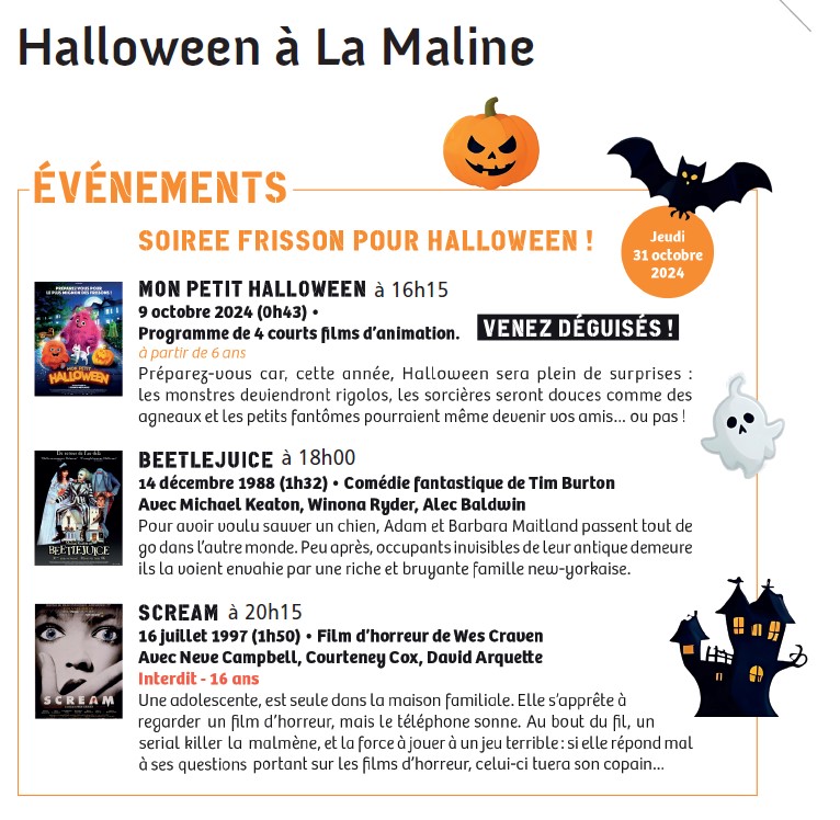 halloween a la maline